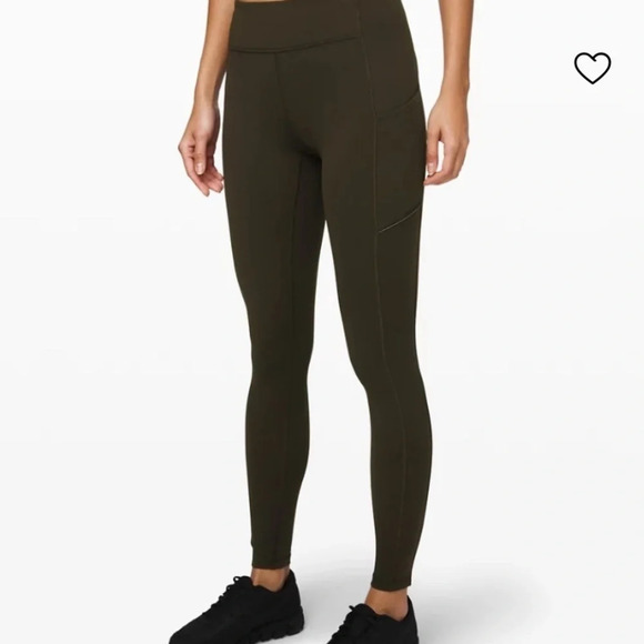 Lululemon speed up mid rise tights, grey size 4 - Picture 4 of 15